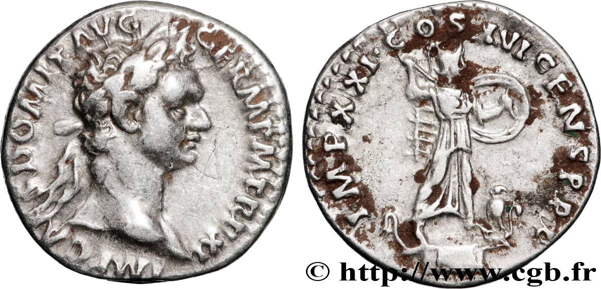DOMITIANUS Denier AU