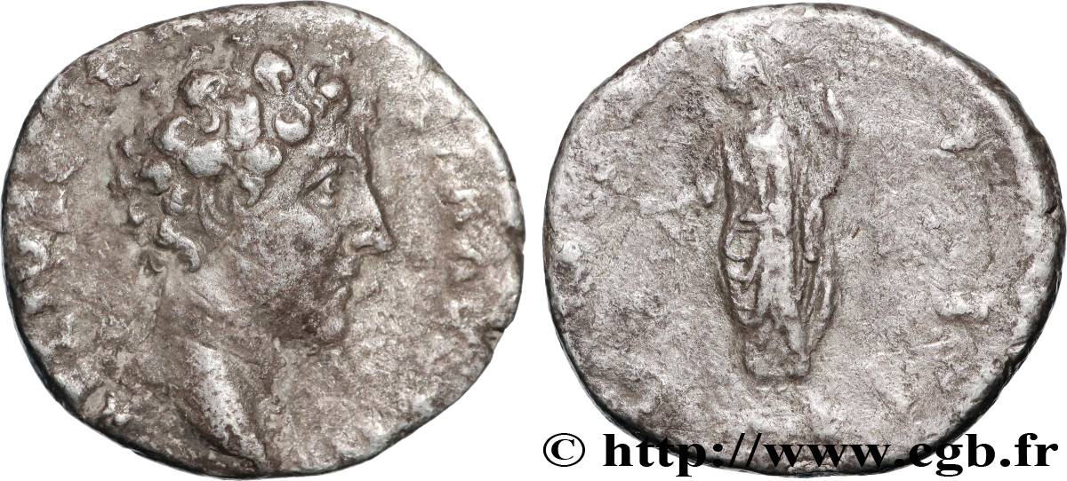 MARCUS AURELIUS Denier VF
