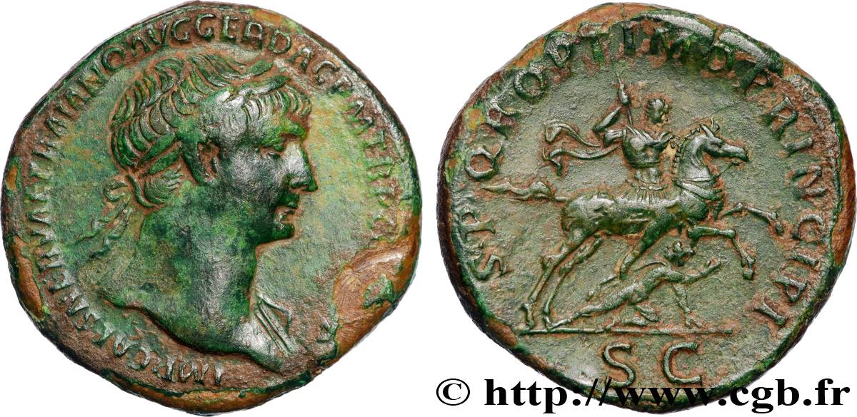 TRAIANUS Sesterce fVZ