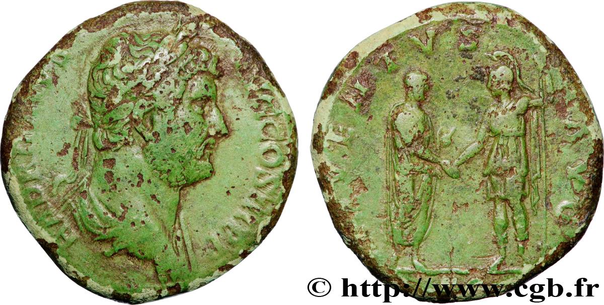 HADRIEN Sesterce TB+