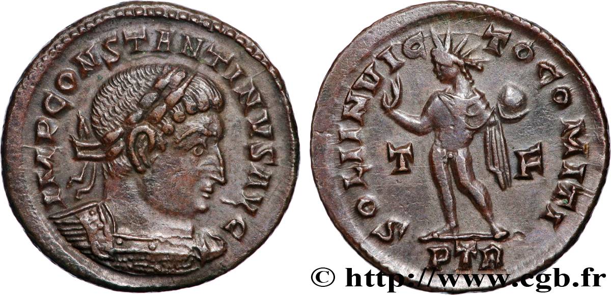 CONSTANTIN Ier LE GRAND Follis ou nummus TTB+