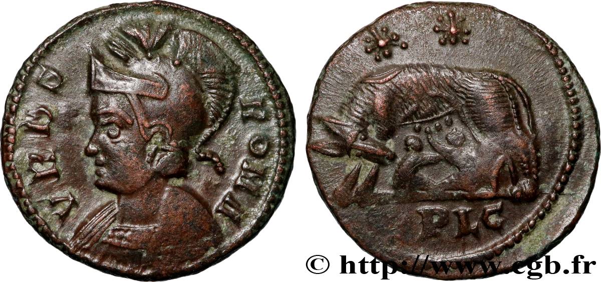 ROME Centenionalis ou nummus TTB+