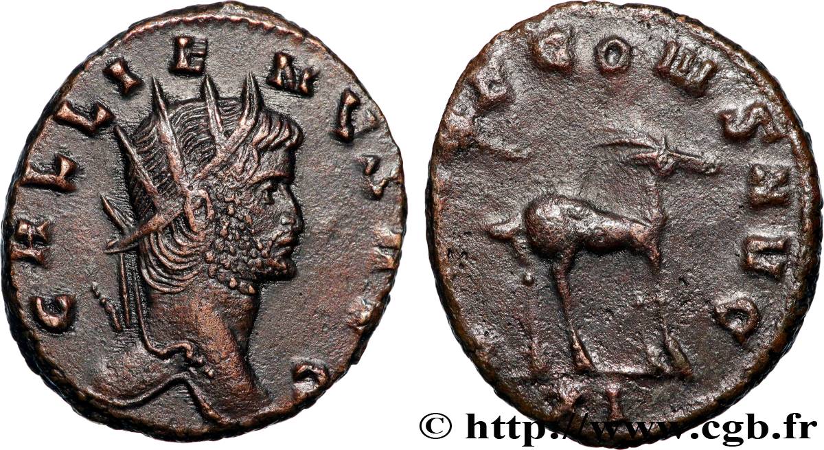 GALLIENUS Antoninien AU/XF