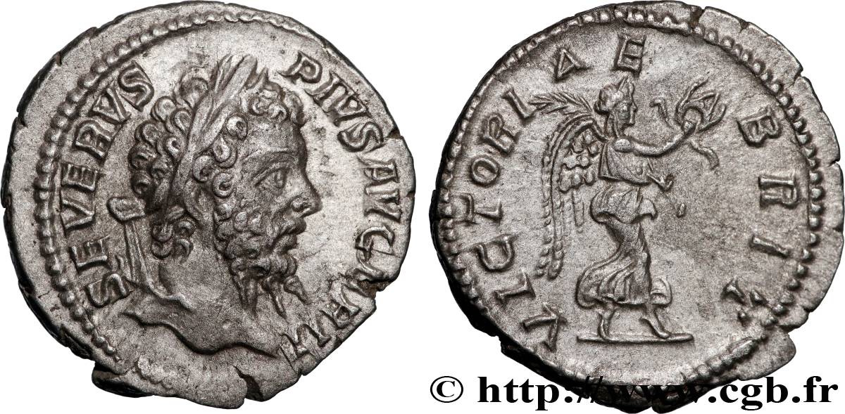 SEPTIMIUS SEVERUS Denier AU