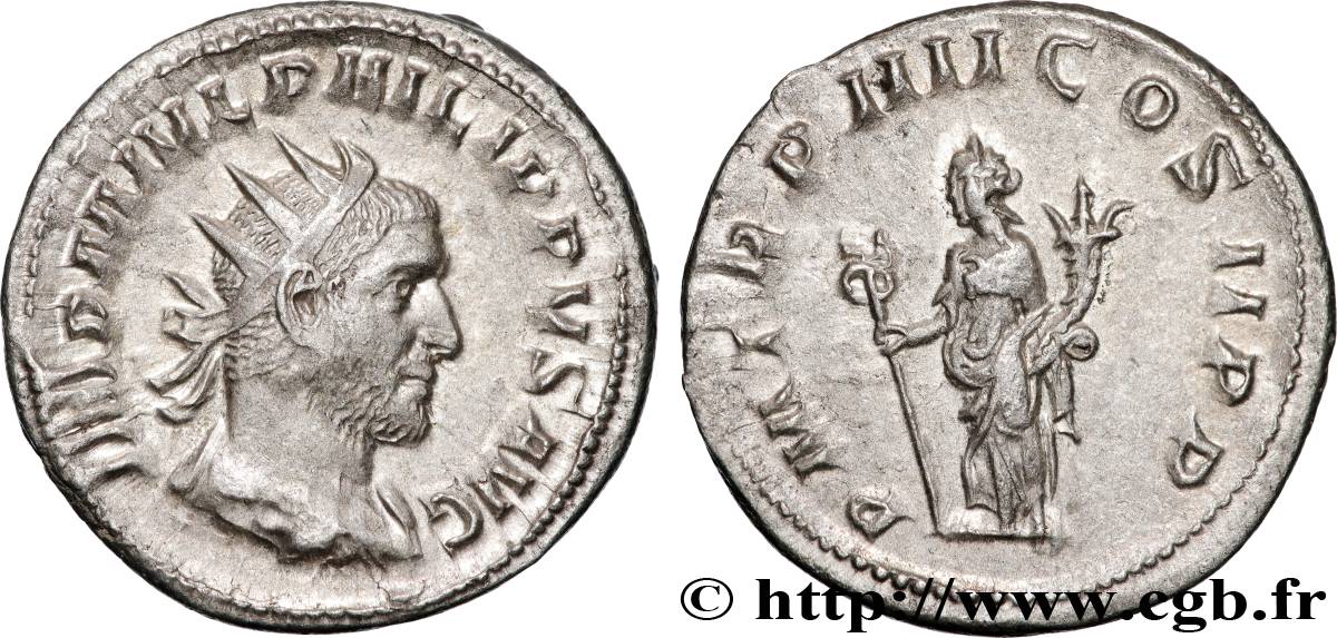 PHILIPPE Ier L&nbsp;ARABE Antoninien TTB+