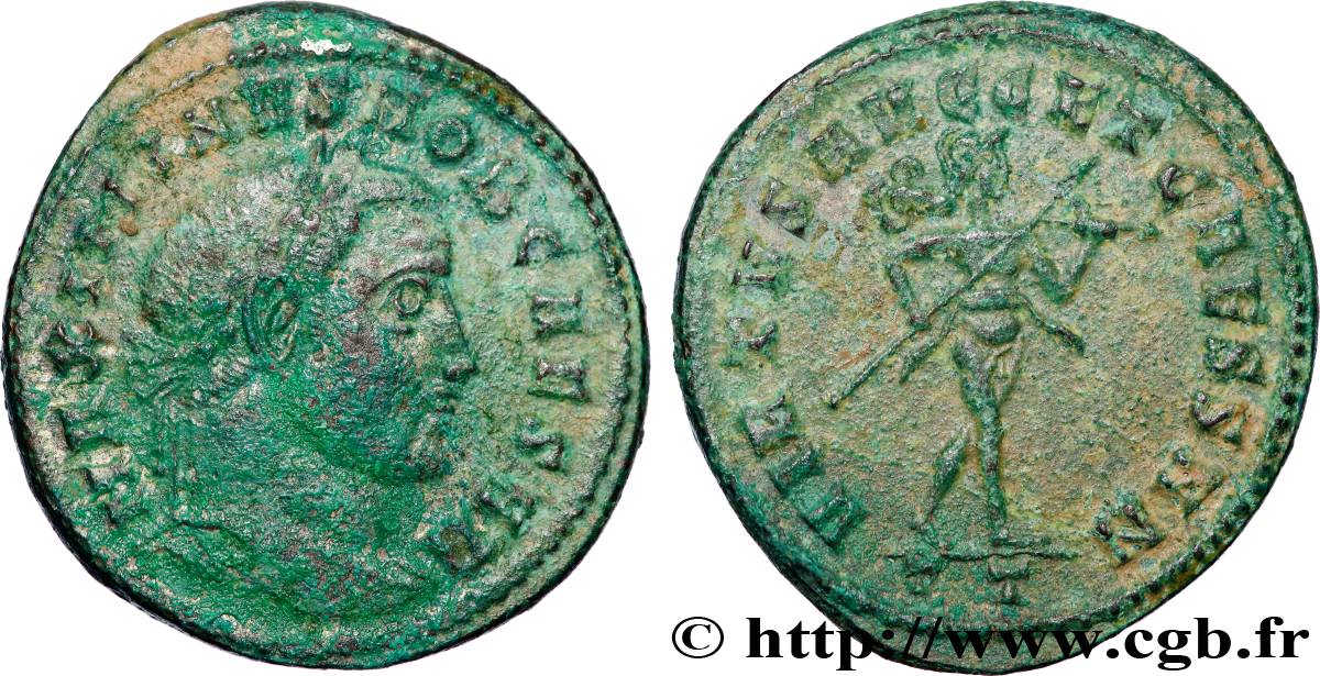 MAXIMIN II DAIA Follis ou nummus TTB/TTB+