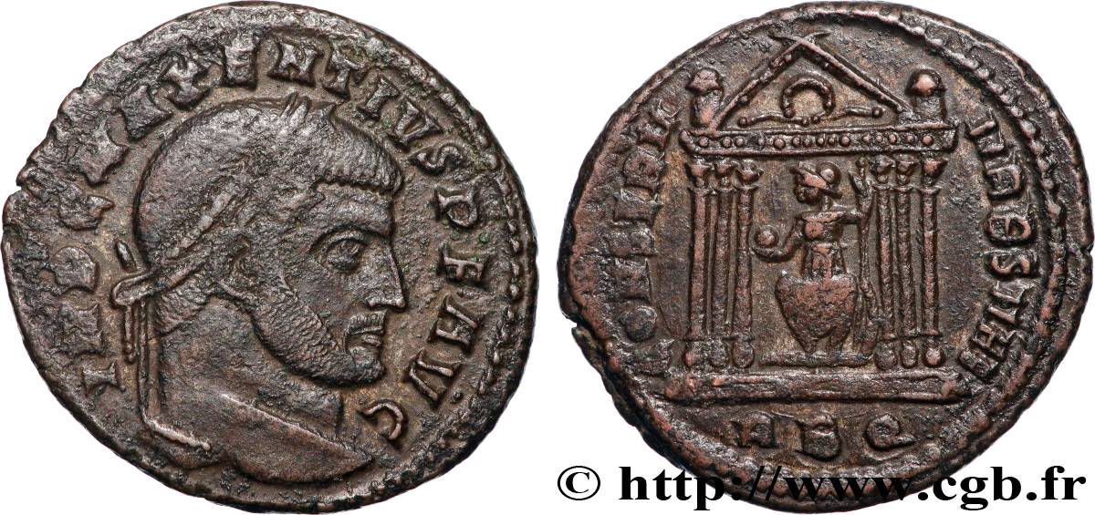 MAJENCIO Follis ou nummus MBC+