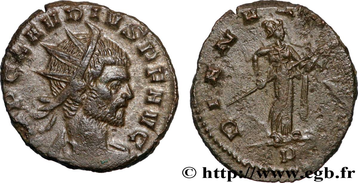 CLAUDIUS II GOTHICUS Antoninien AU/XF