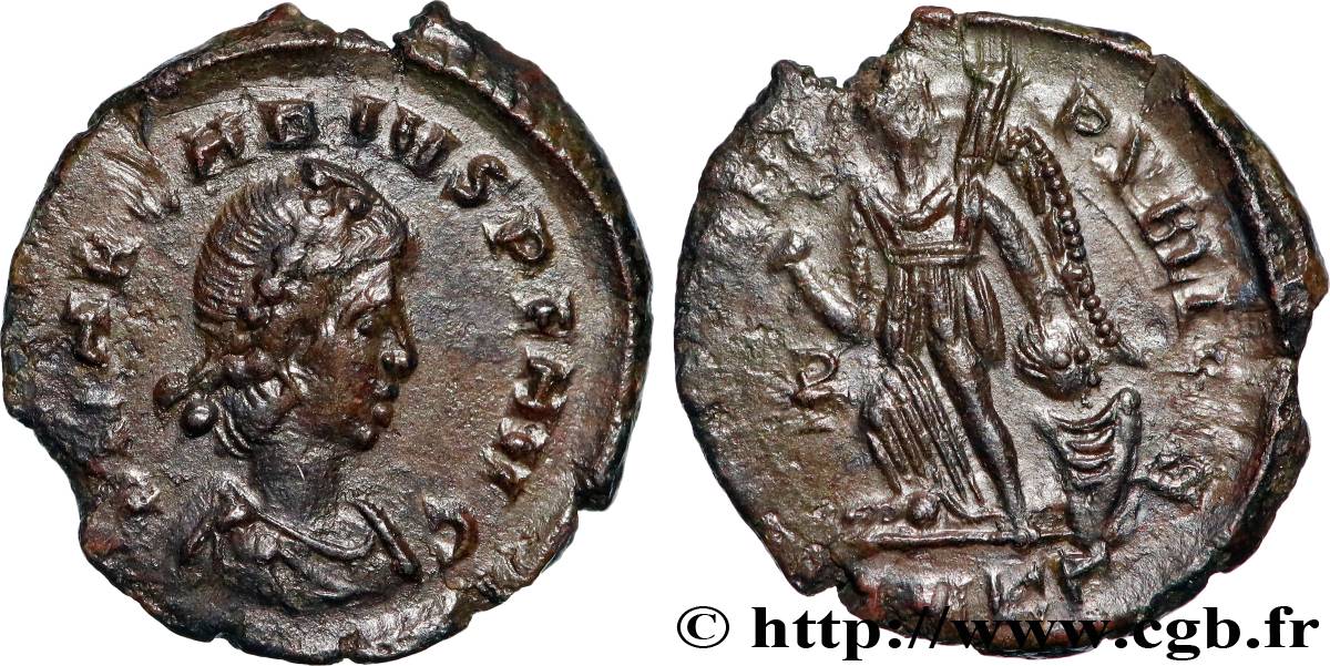 ARCADIUS Nummus, (PBQ, Æ 4) TTB+