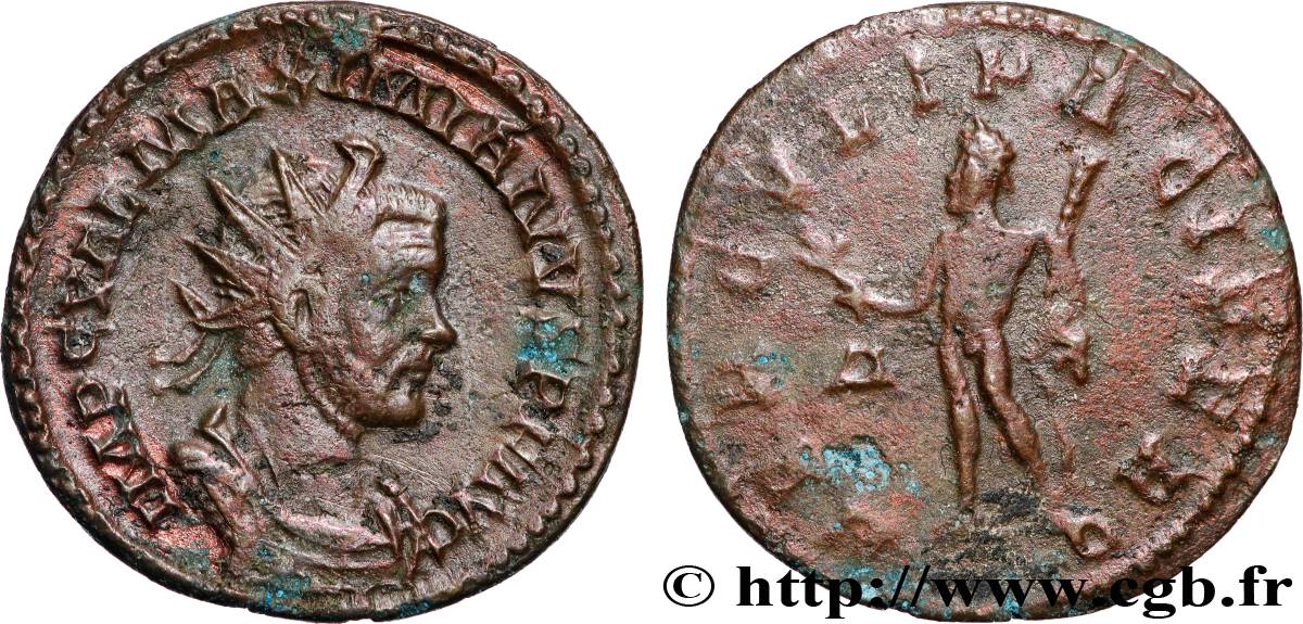 MAXIMIANUS HERCULIUS Aurelianus XF