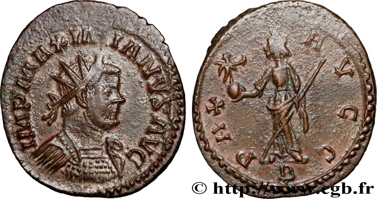 MAXIMIANUS HERCULIUS Aurelianus AU