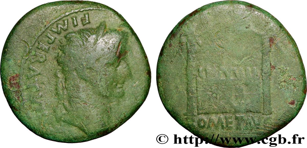 TIBERIUS As à l autel de Lyon VF