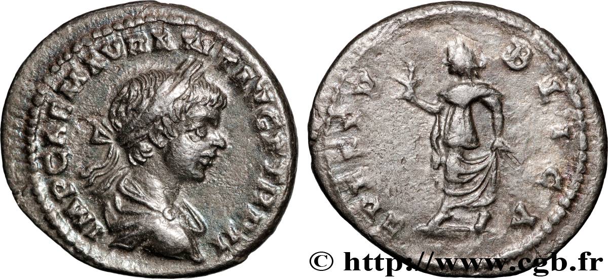 CARACALLA Denier AU