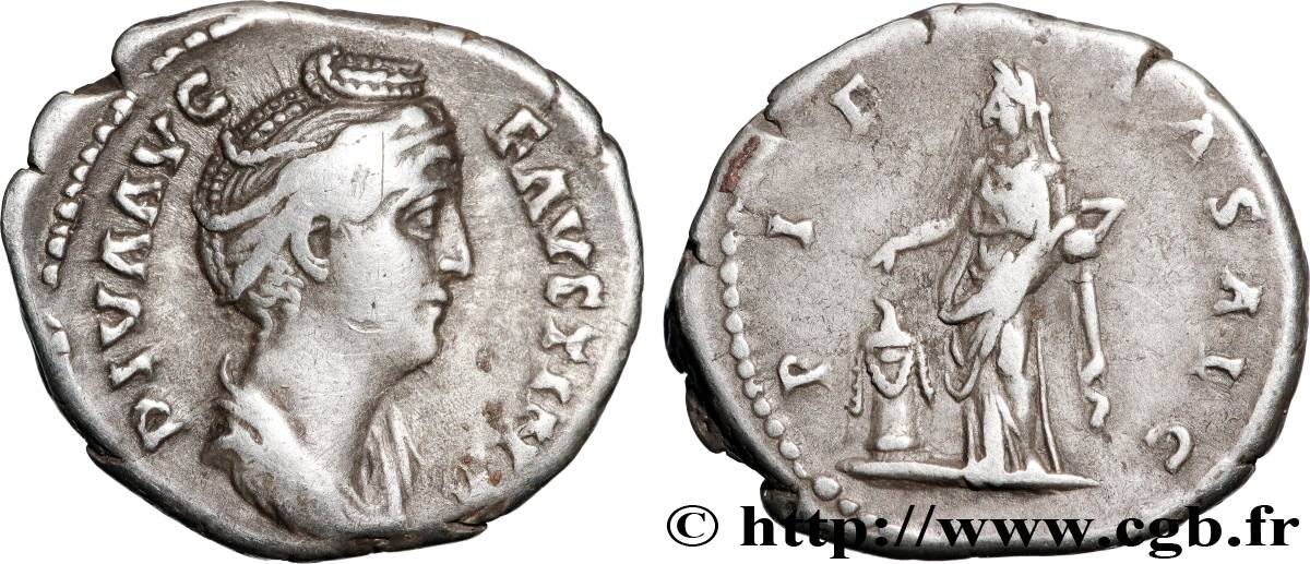FAUSTINA MOTHER Denier AU