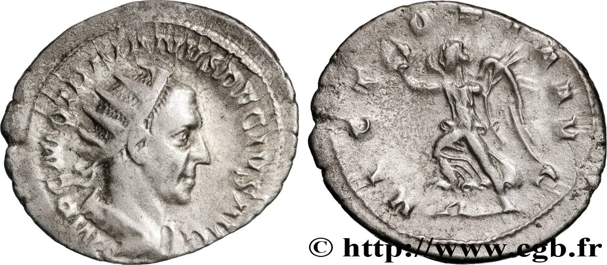 TRAJAN DÈCE Antoninien TTB