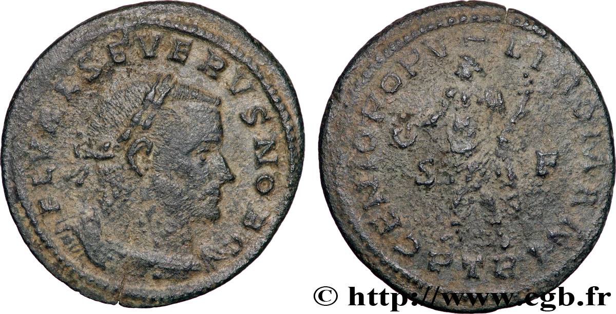SEVERUS II Follis ou nummus XF/VF