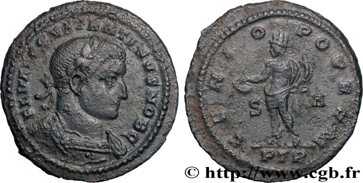 CONSTANTINE I THE GREAT Follis ou nummus XF