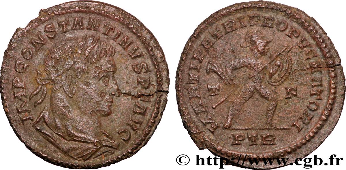 CONSTANTIN Ier LE GRAND Follis ou nummus TTB+
