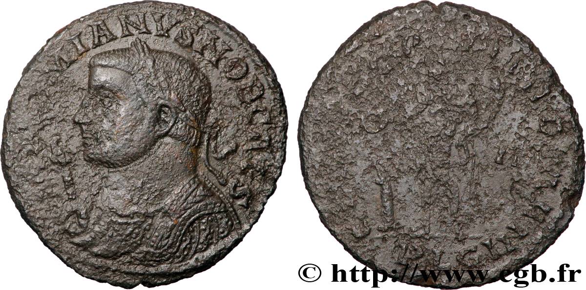 GALERIUS Follis ou nummus XF/VF