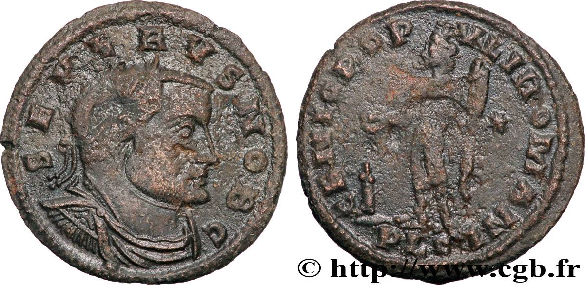 SEVERUS II Follis ou nummus XF/VF