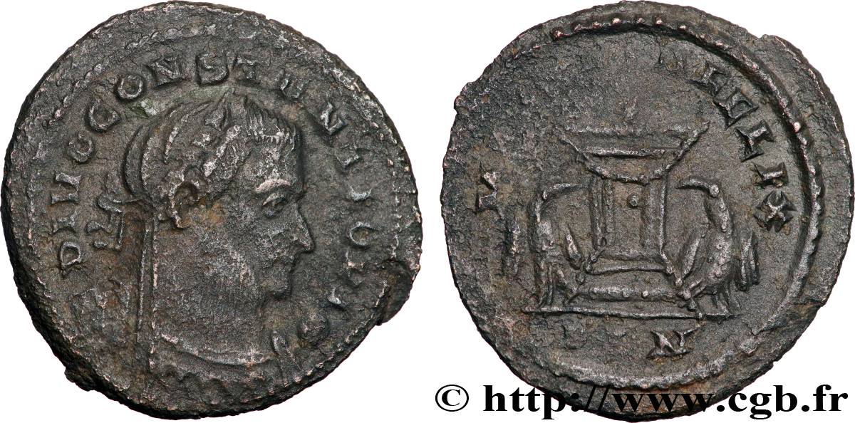 CONSTANCE Ier CHLORE  Follis ou nummus TTB