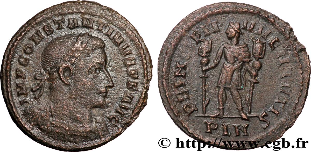 CONSTANTIN Ier LE GRAND Follis ou nummus TTB/TTB+
