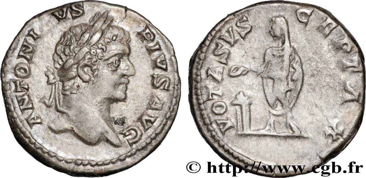 CARACALLA Denier TTB