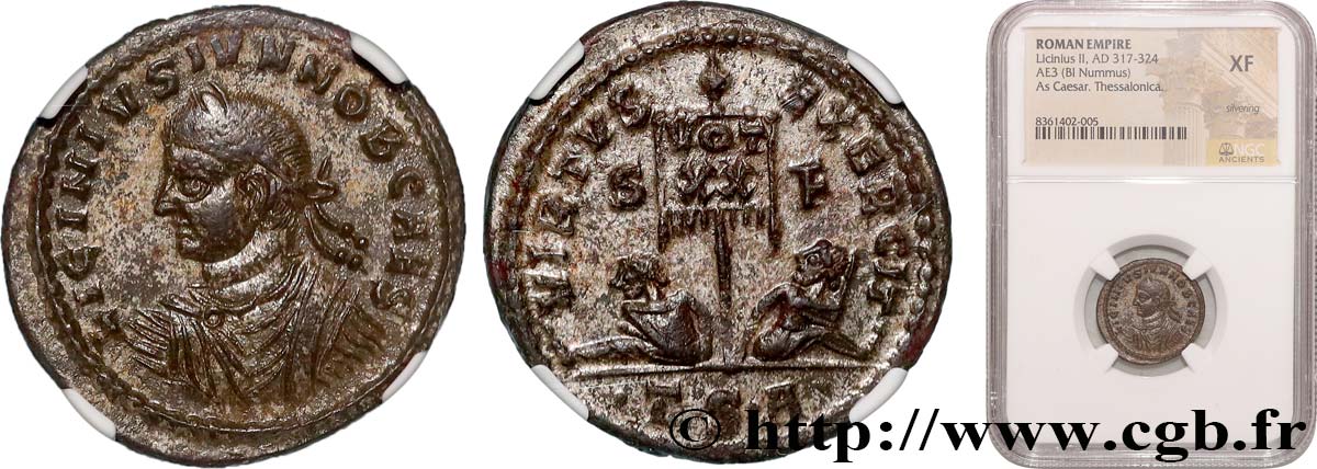LICINIUS II Centenionalis ou nummus SUP
