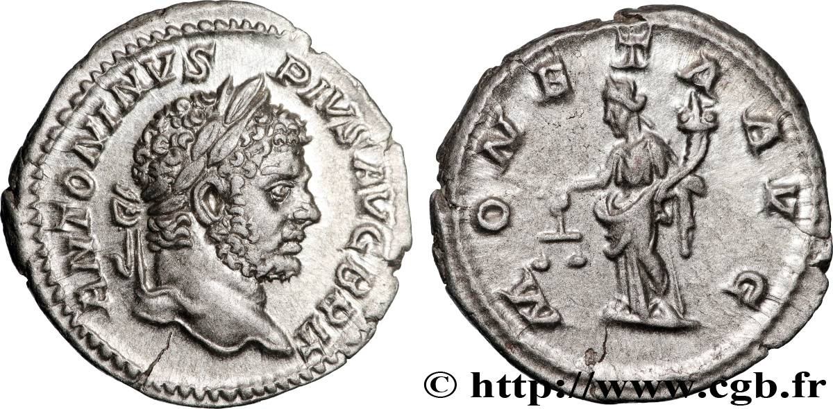 CARACALLA Denier SPL/q.SPL