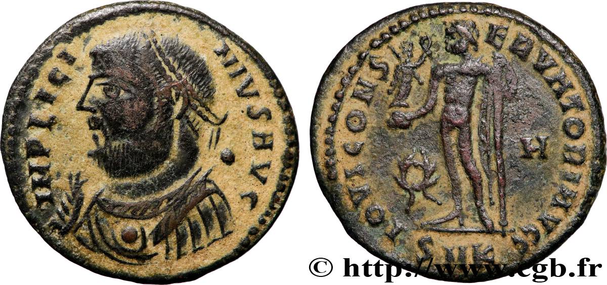 LICINIUS I Follis ou nummus AU