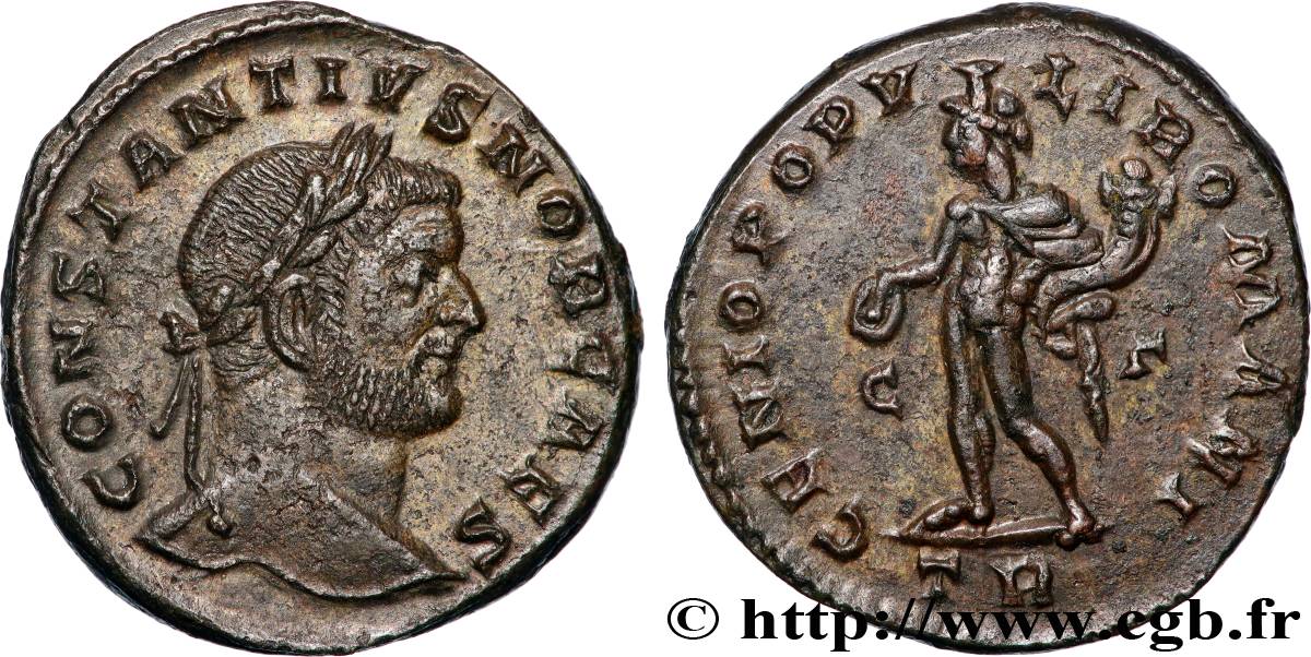 CONSTANTIUS I Follis ou nummus VZ