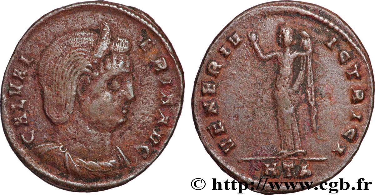 GALERIA VALERIA Follis ou nummus TTB
