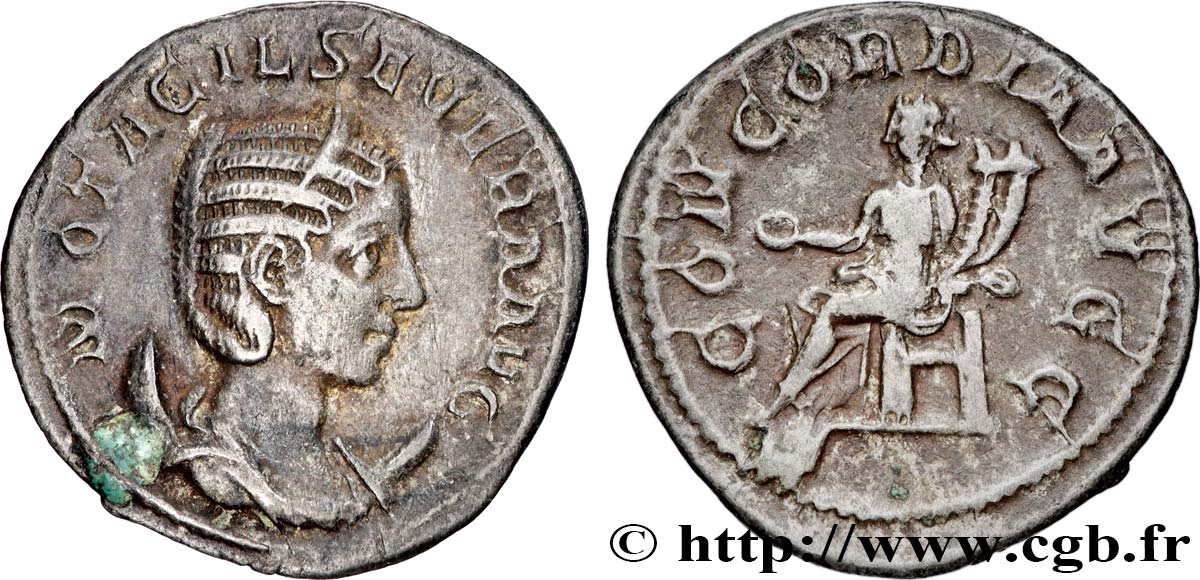OTACILIA SEVERA Antoninien TTB+/TTB
