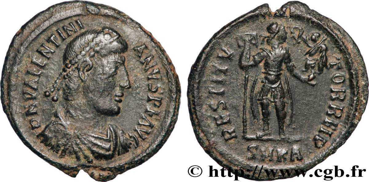 VALENTINIANO I Demi-maiorina, (PB, Æ 3) MBC