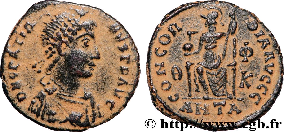 GRATIAN Nummus XF