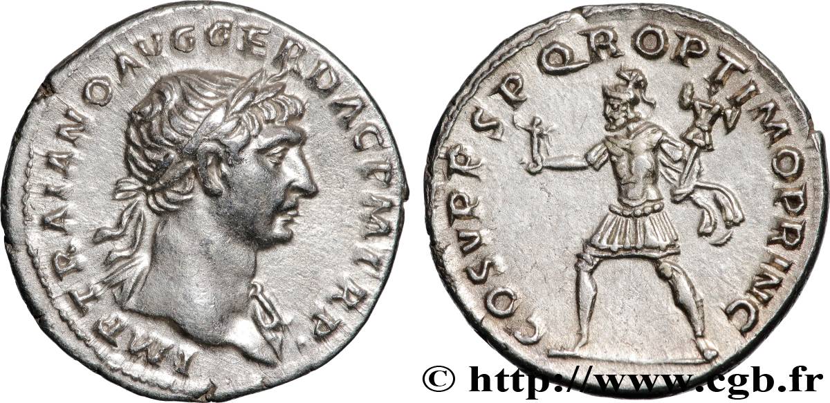 TRAJANUS Denier MS