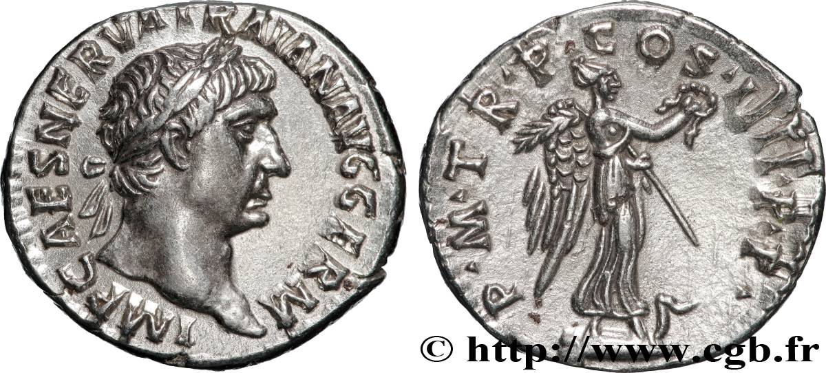 TRAJANUS Denier MS