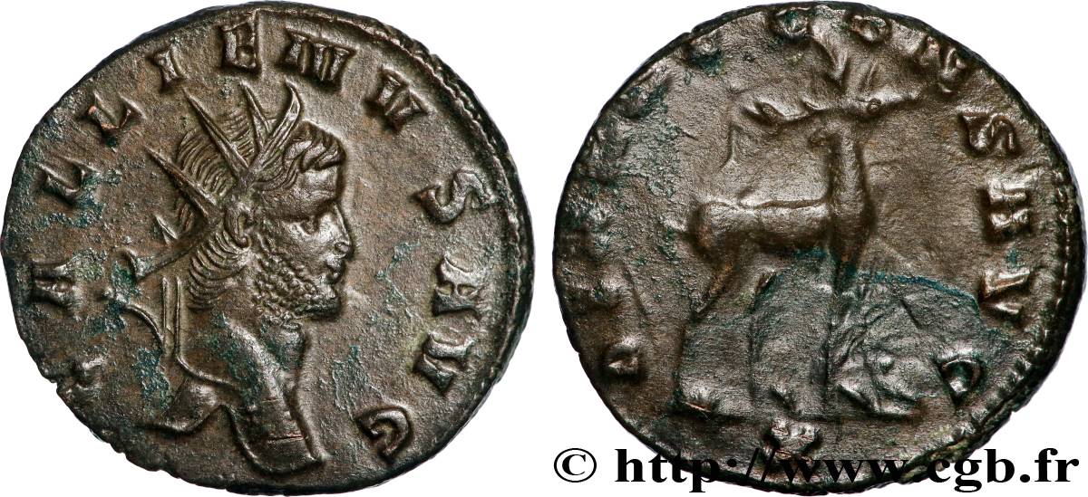 GALLIENUS Antoninien AU/XF