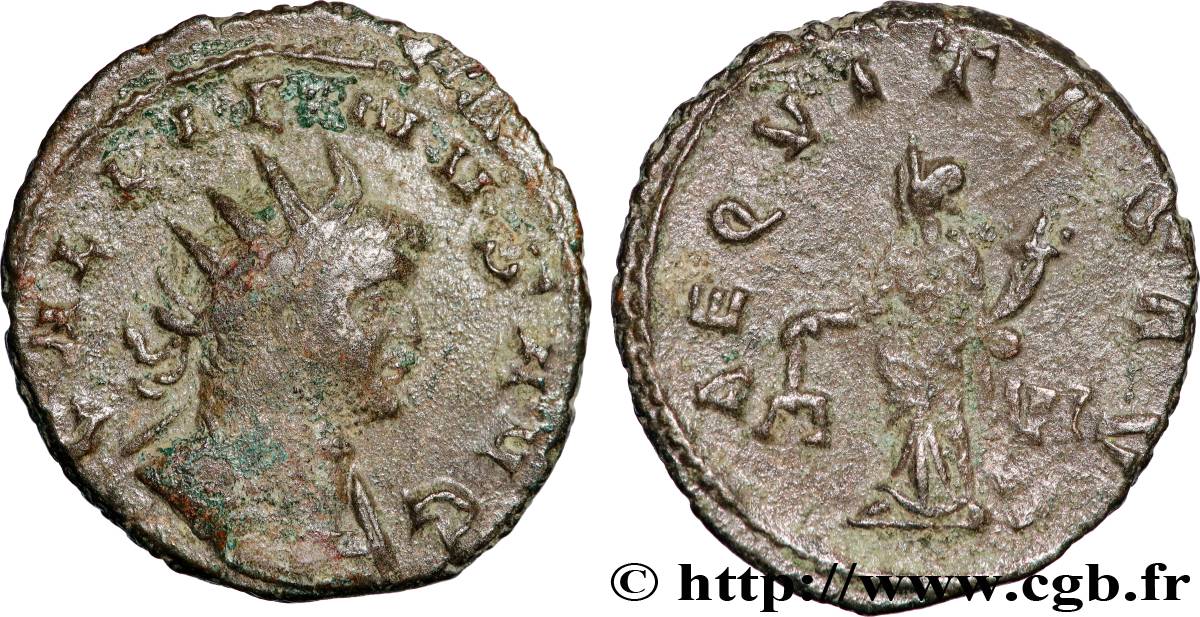 GALLIENUS Antoninien XF