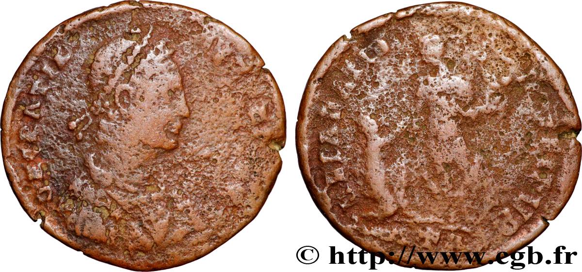 GRATIAN Maiorina pecunia VF