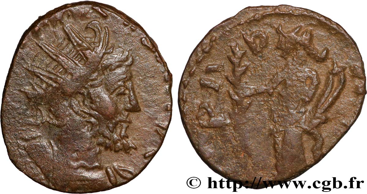 TETRICUS I Antoninien, minimi (imitation) XF