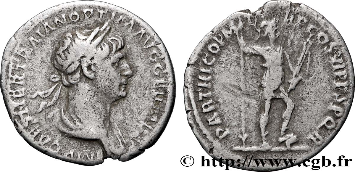 TRAJANUS Denier XF