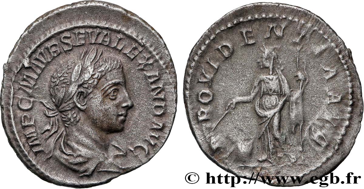 SEVERUS ALEXANDER  Denier AU/AU