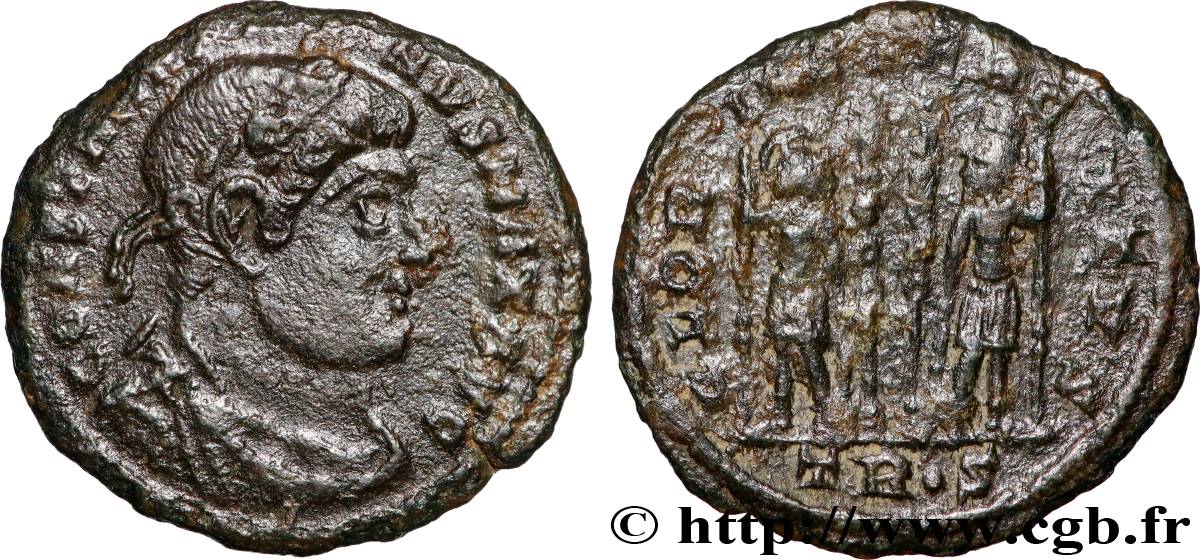 CONSTANTIN Ier LE GRAND Centenionalis ou nummus TTB/TB+