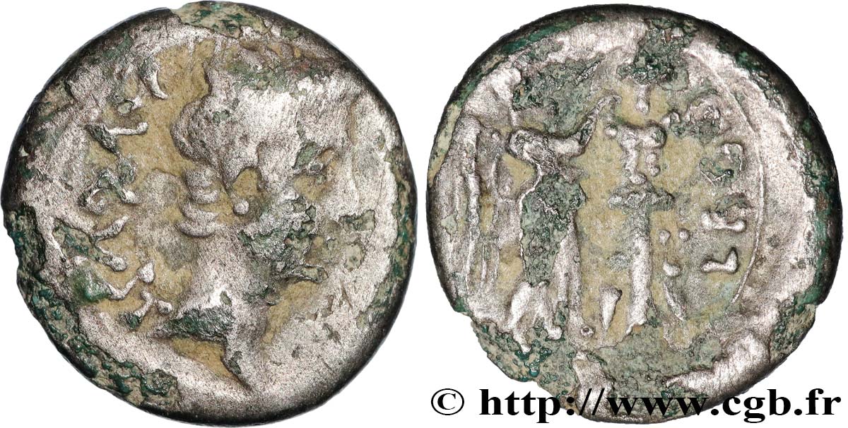 AUGUSTUS Quinaire VF