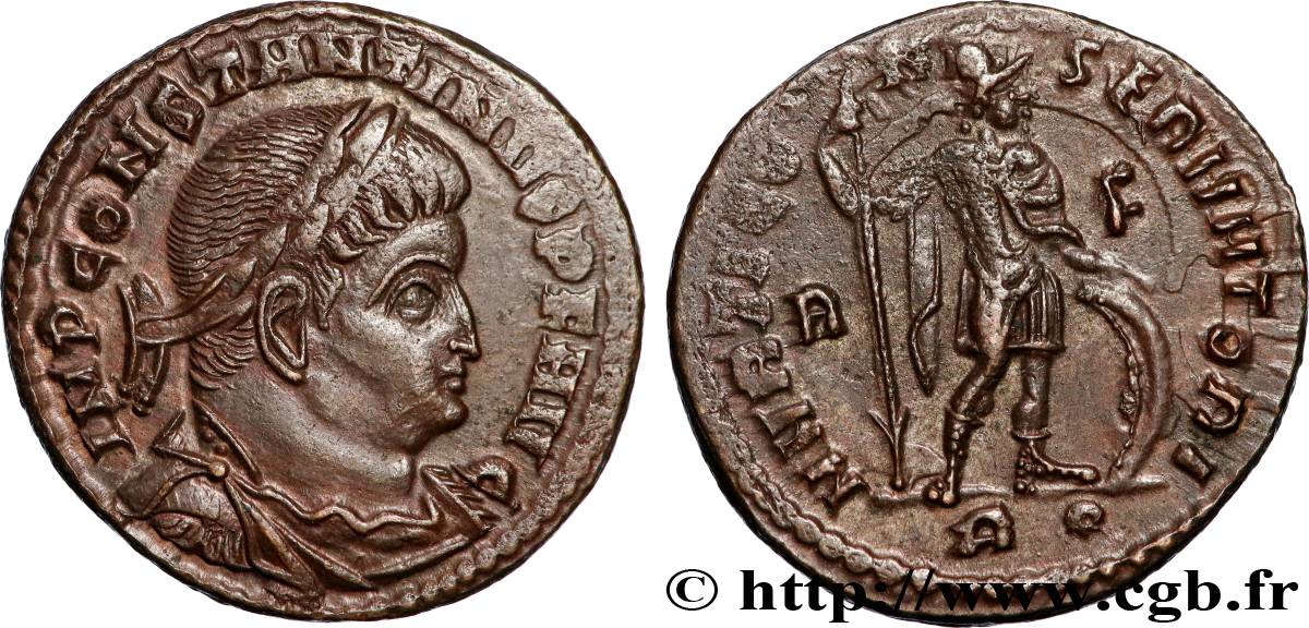 CONSTANTIN Ier LE GRAND Follis ou nummus SUP/TTB+