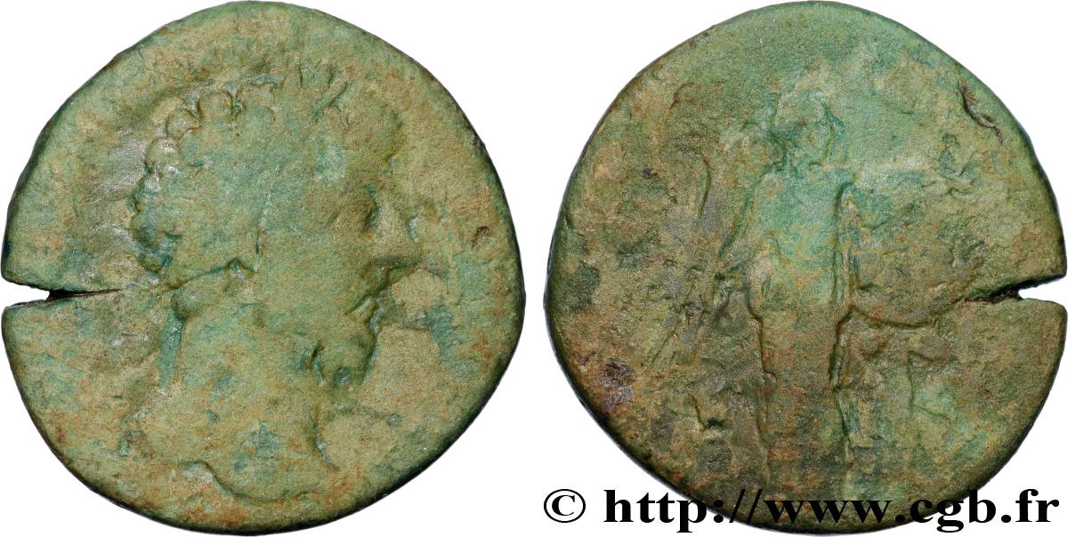 MARCUS AURELIUS Sesterce VG