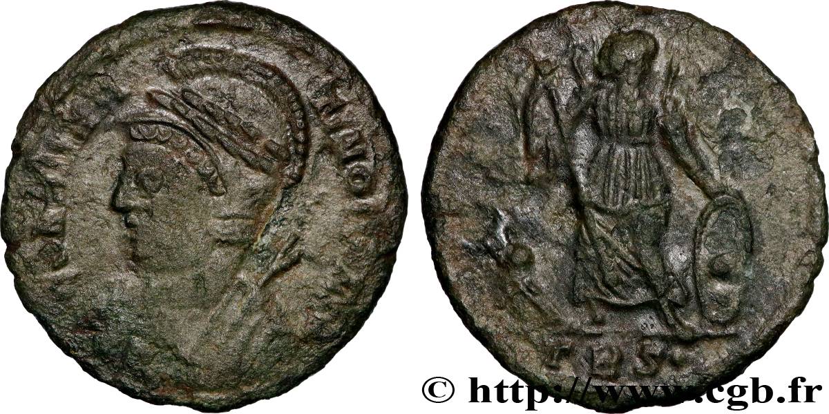 CONSTANTINOPOLIS Centenionalis ou nummus XF