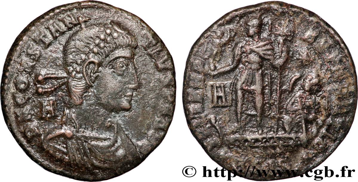CONSTANCE II Maiorina, (MB, Æ 2) TTB