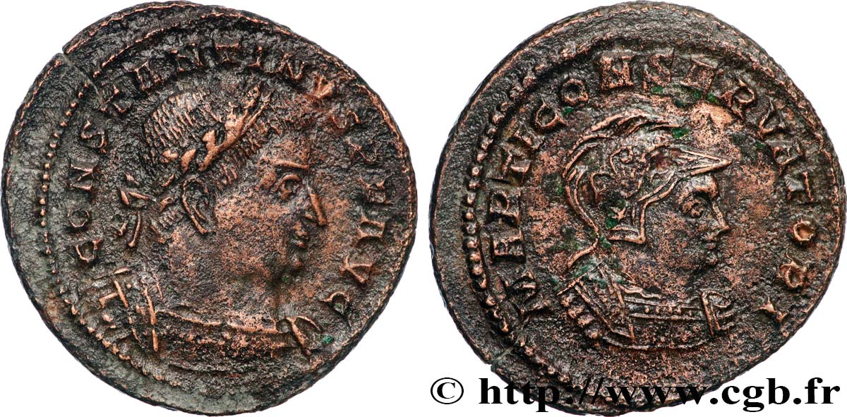 CONSTANTIN Ier LE GRAND Follis ou nummus TTB